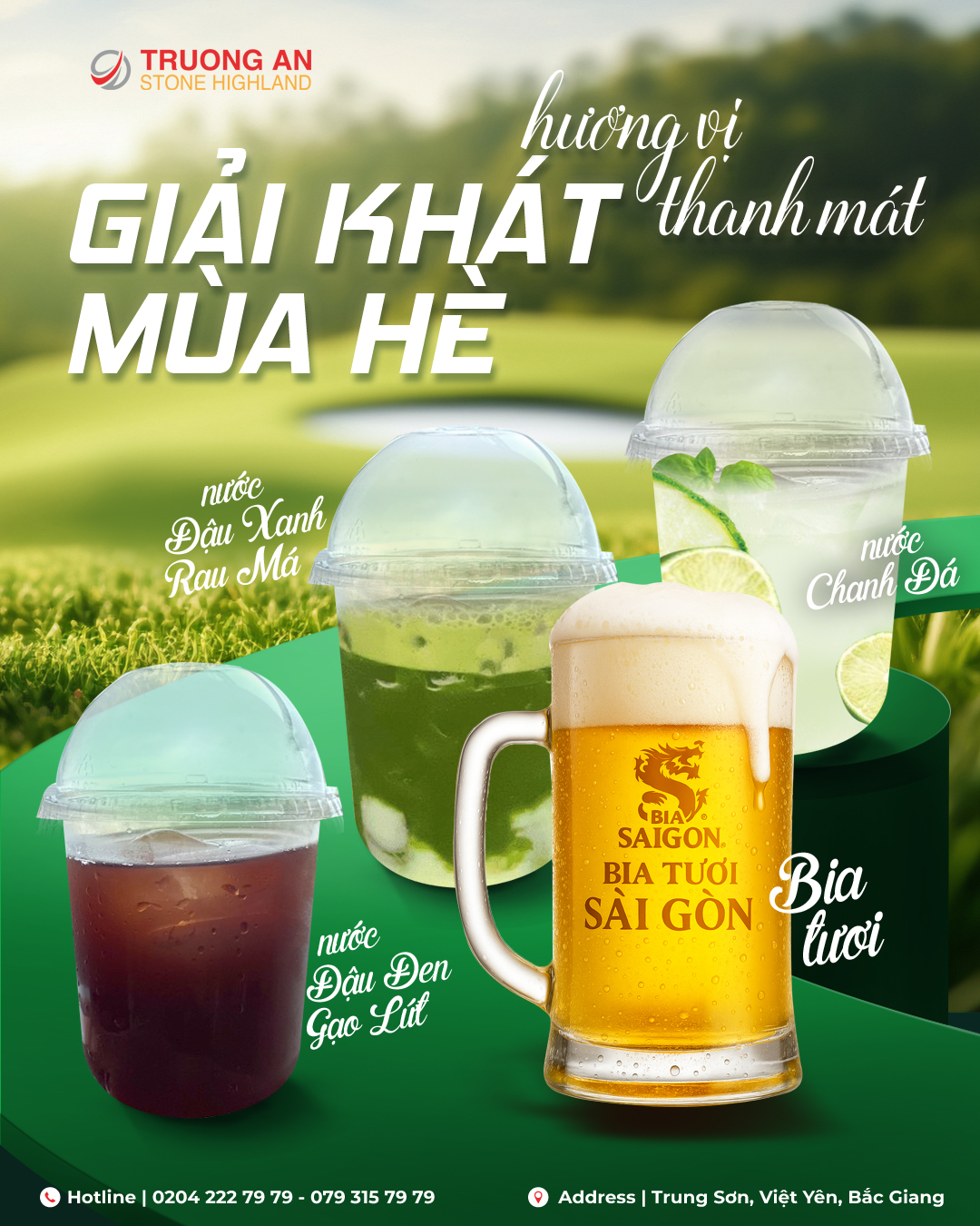 HƯƠNG VỊ THANH MÁT - GIẢI KHÁT MÙA HÈ