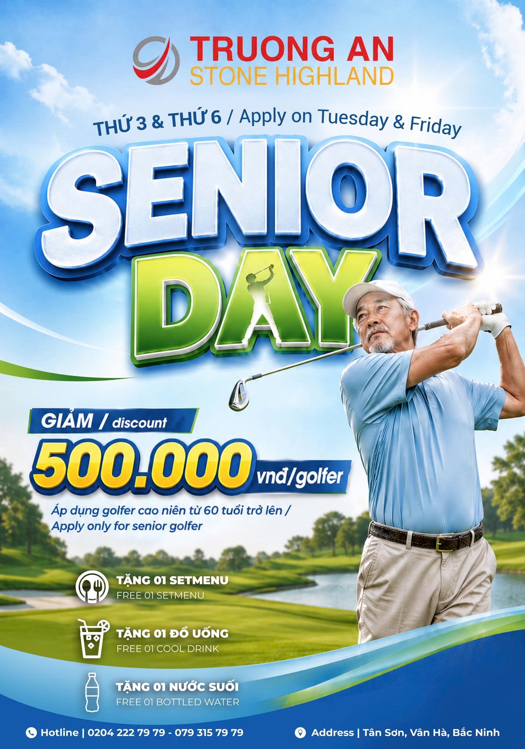 ƯU ĐÃI GOLF CAO NIÊN!